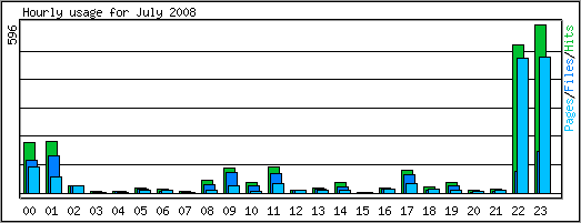 Hourly usage