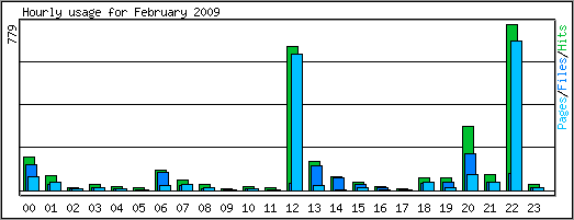 Hourly usage